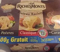 Mängden socker i Plateau raclette