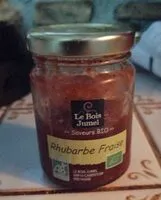 Mängden socker i Rhubarbe fraise