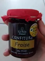 Mängden socker i Confiture de fraise au miel