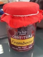 Mängden socker i Confiture framboise au miel