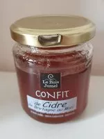 Mängden socker i Confit de cidre de Bretagne au miel