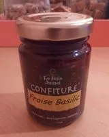Mängden socker i Confiture Fraise Basilic