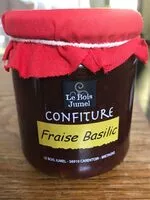 Mängden socker i Confiture fraise basilic