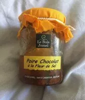 Mängden socker i Poire chocolat à la fleur de sel