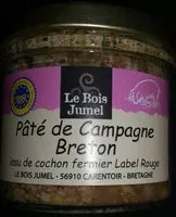 Mängden socker i Pâte de campagne breton