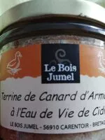 Mängden socker i Terrine de canard d'armorique