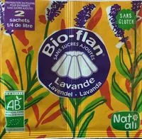 Mängden socker i Bioflan Lavande