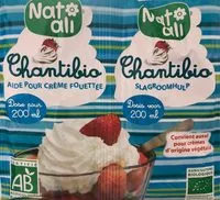 Mängden socker i Preparation Pour Creme Fouettee Chantibio