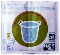 Mängden socker i Préparation pour fromage frais en faisselle