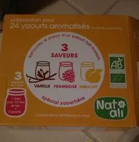 Mängden socker i Préparation pour yaourts aromatisés