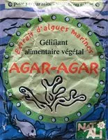 Mängden socker i Extrait d'algues marines Agar-Agar - Gélifiant alimentaire végétal