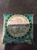 Mängden socker i Agar-agar Poudre