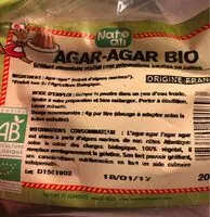 Mängden socker i Agar-agar bio