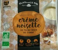 Mängden socker i Crème noisette au sucre roux de canne