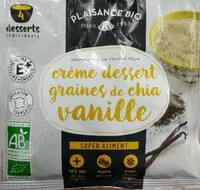 Mängden socker i Crème dessert graines de chia vanille
