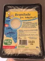 Mängden socker i 300 G Brandade De Morue