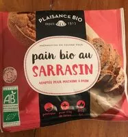 Mängden socker i Pain bio au Sarrasin