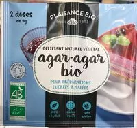 Mängden socker i Gélifiant naturel végétal Agar-Agar bio