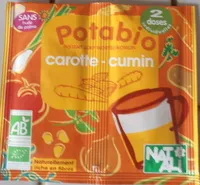 Mängden socker i Potabio carotte cumin