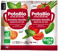 Mängden socker i Potabio Tomate Basilic Pauvre En Sel