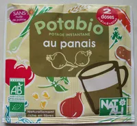 Mängden socker i Potabio au panais