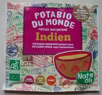 Mängden socker i Potabio du monde - Indien