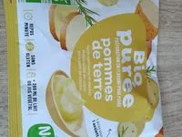 Mängden socker i Bio purée pommes de terre