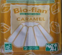 Mängden socker i Bio flan saveur caramel sans sucre ajouté