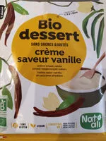 Mängden socker i Bio dessert crème saveur vanille