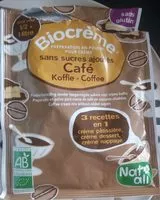 Mängden socker i Bio dessert sans sucres ajoutés au café