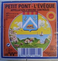 Mängden socker i Petit Pont-L'évêque (22% MG)