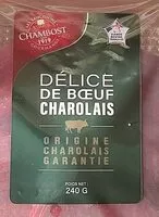 Mängden socker i Délice de bœuf Charolais