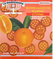 Mängden socker i Psh yarden petite galette à l'orange 600g