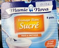 Mängden socker i Fromage blanc sucré
