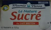 Mängden socker i Le Nature Sucré