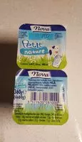 Mängden socker i Petit Nova Nature 3,60 %
