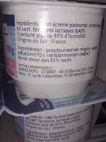 Mängden socker i Fromage Blanc Mamie Nova, 0%mg