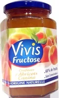 Mängden socker i Confiture d'abricots canino au fructose