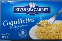 Mängden socker i Coquillettes - Pâtes alimentaires