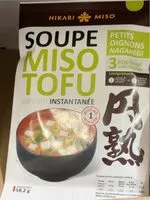 Mängden socker i Soupe Miso Tofu, petits oignons