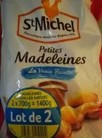 Mängden socker i Petites madeleines