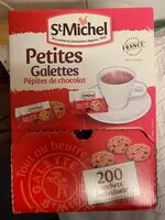 Mängden socker i Petite galette pépites de chocolat St Michel