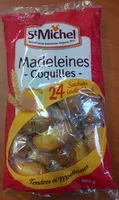 Mängden socker i Madeleines - Coquilles
