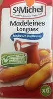 Mängden socker i Madeleines longues