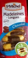 Mängden socker i Madeleines Longues au Chocolat