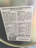 Mängden socker i Galette et roudor