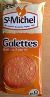 Mängden socker i Galettes Tout au Beurre