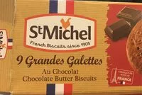 Mängden socker i 9 Grandes Galettes Au Chocolat