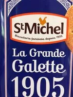 Mängden socker i La grande galette 1905