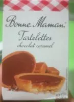 Mängden socker i Tartelettes chocolat caramel